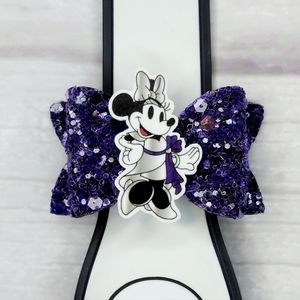 Minnie 100th Anniversary MagicBand Bow